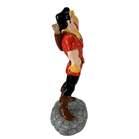 Disney Gaston Beauty and The Beast Villain Vintage Ceramic Figurine‎ 8.5" Tall - Picture 11 of 14